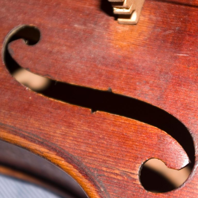 French polishing work in progress