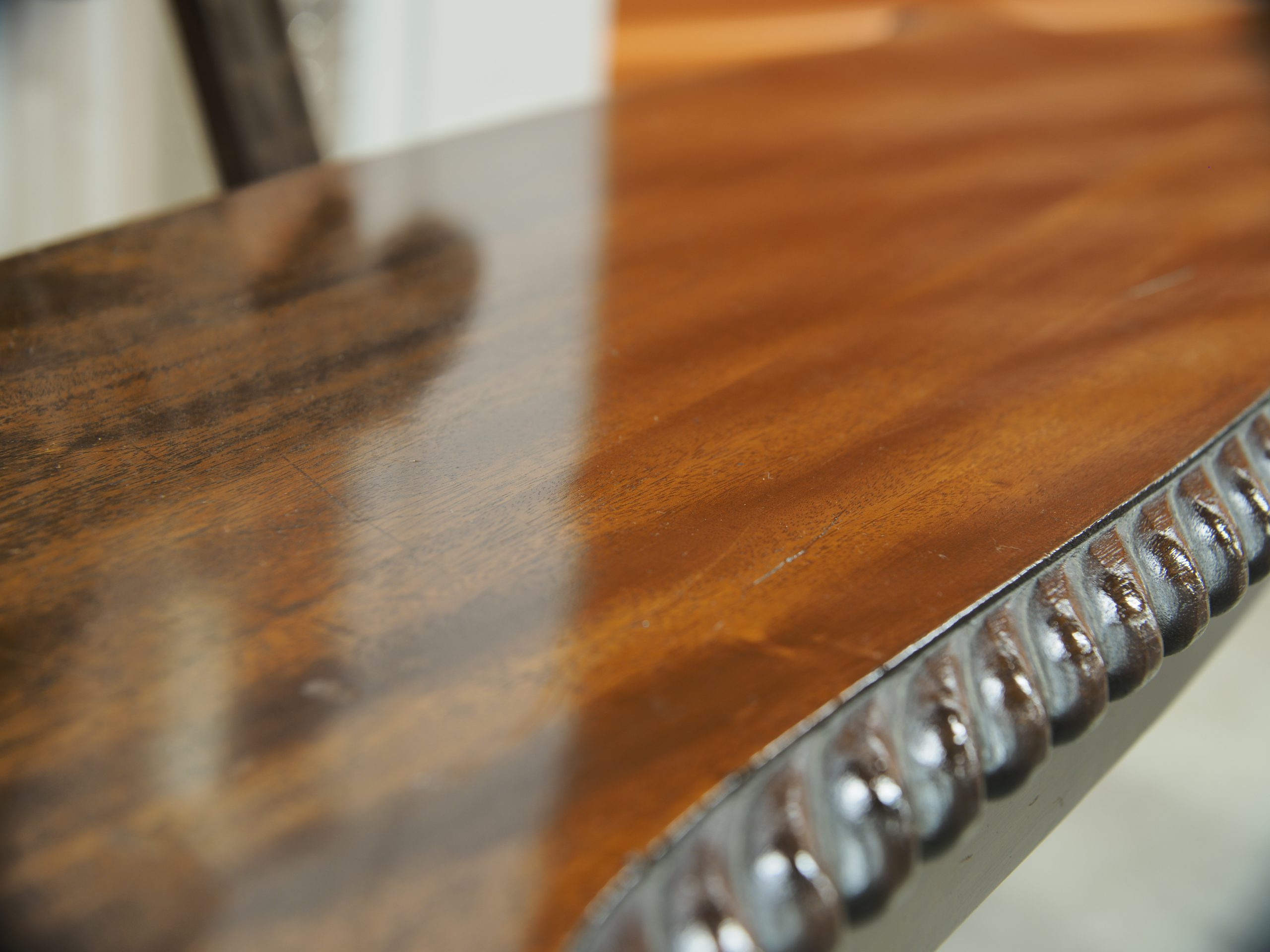 French polishing restoration example