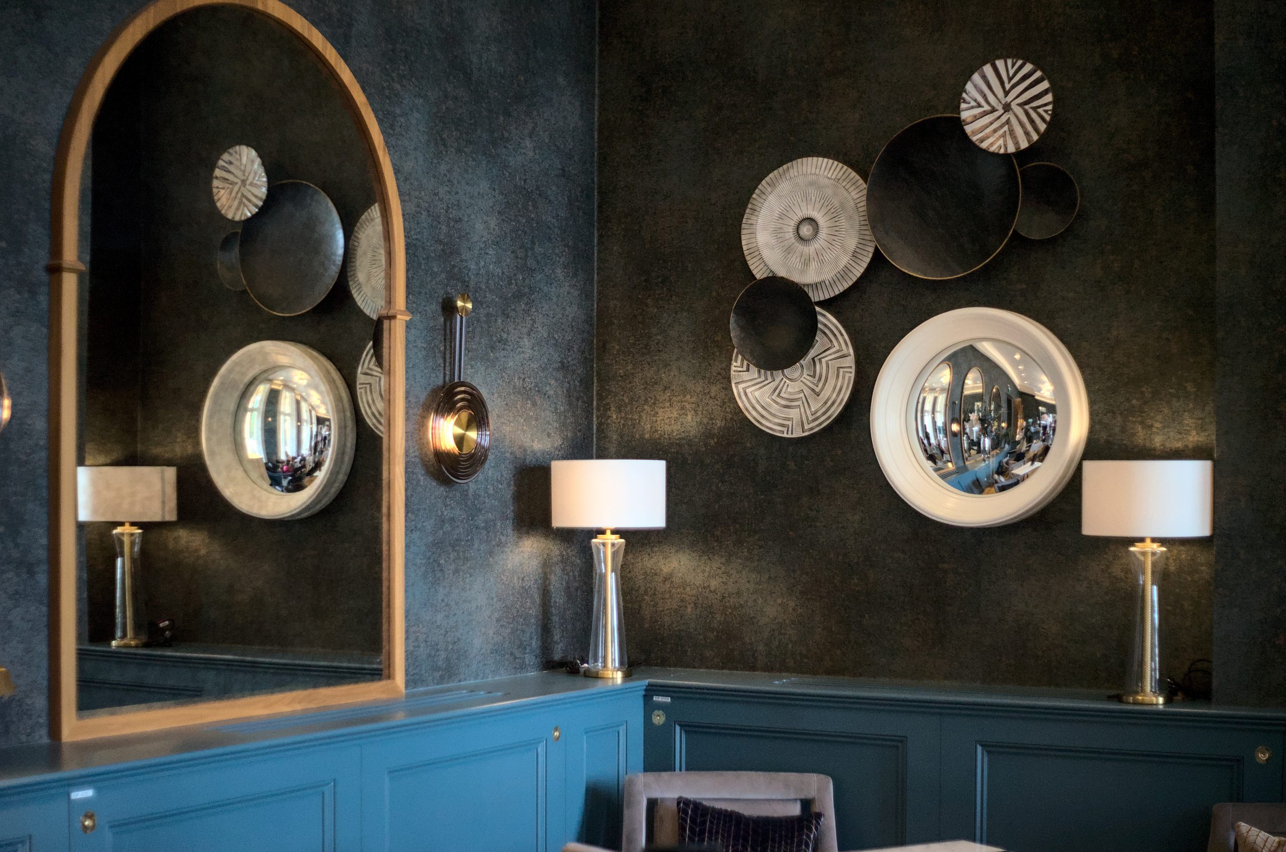 Interior restoration specialist work