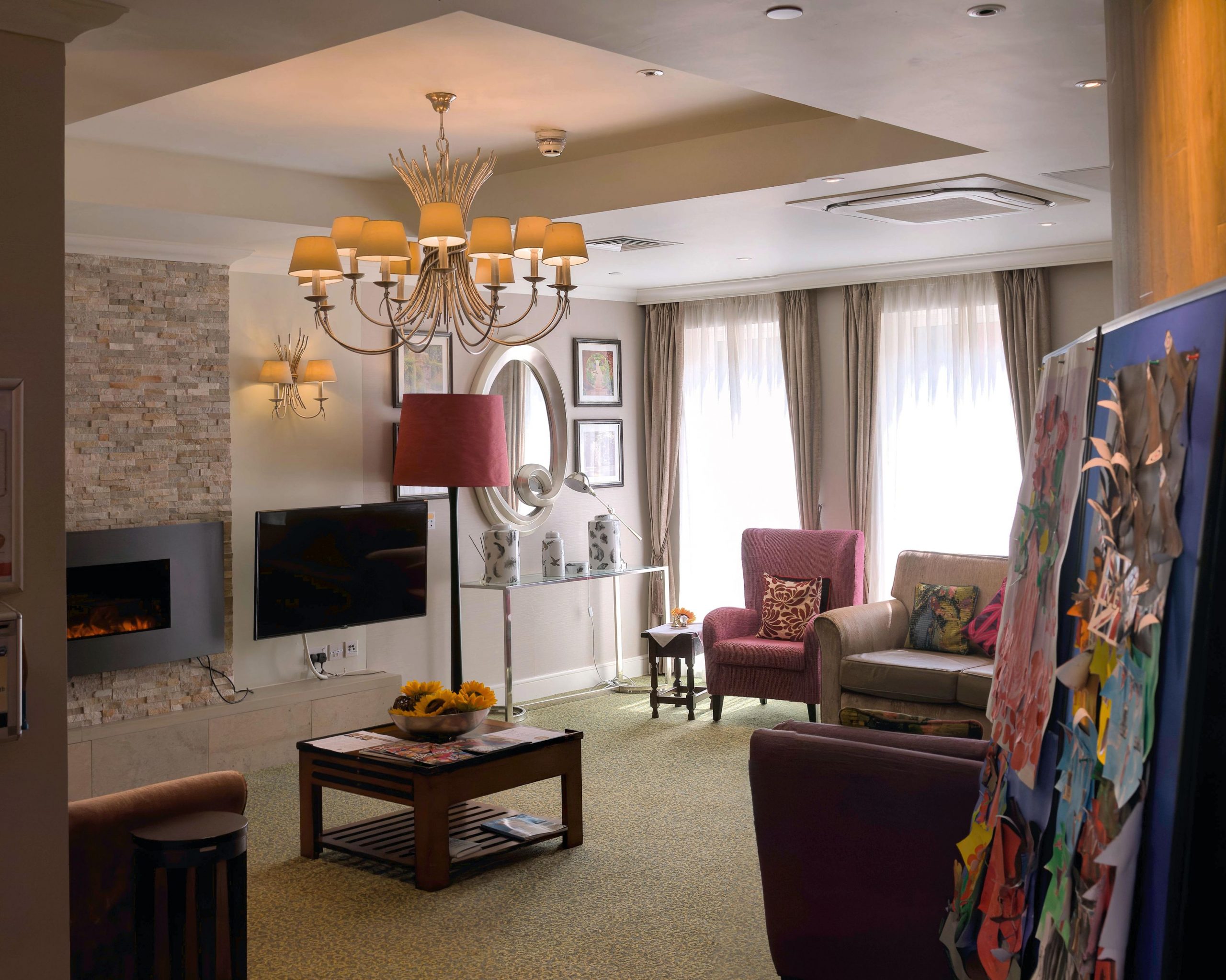 Interior restoration completed project