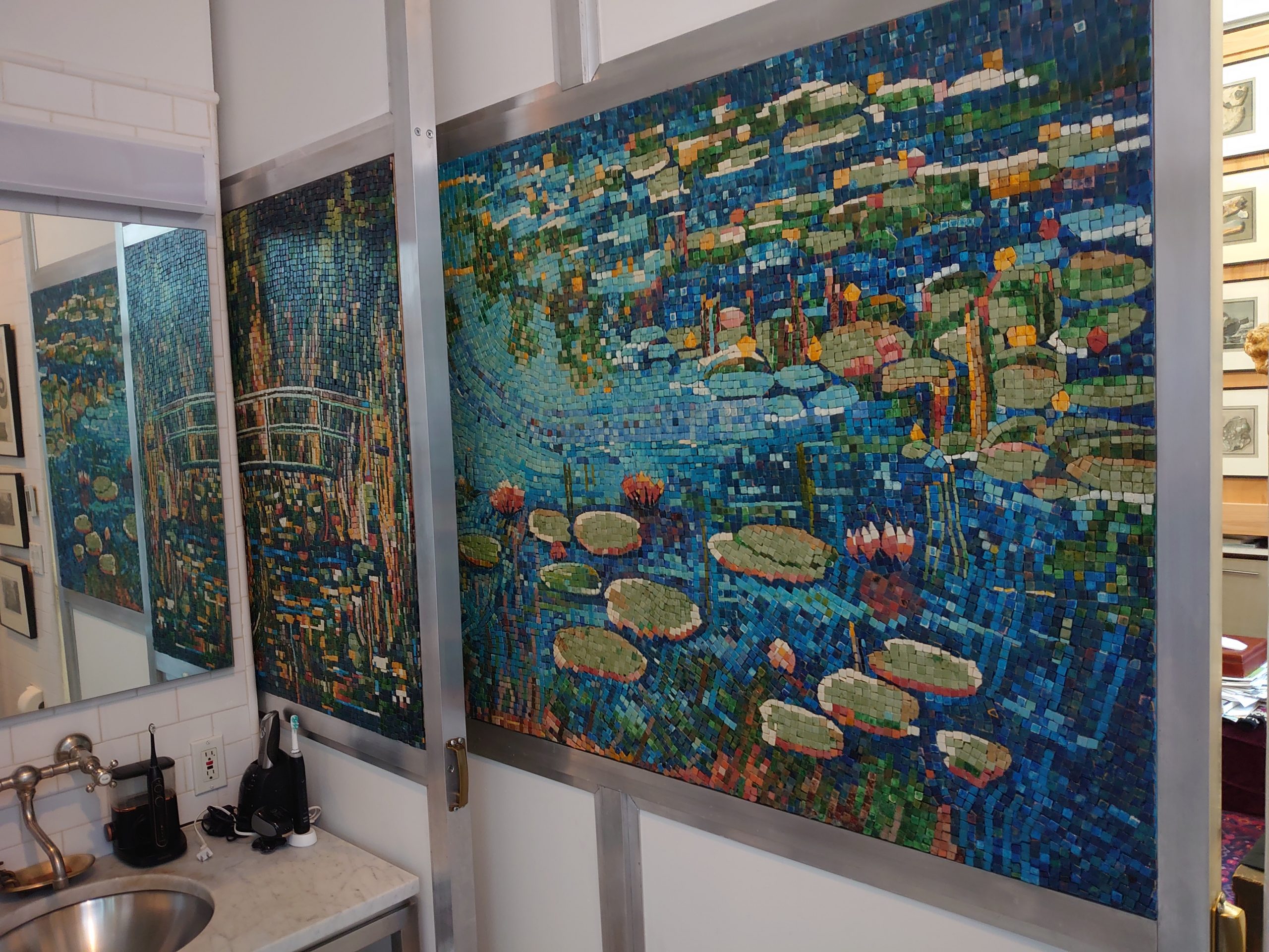 Interior restoration craftsmanship detail