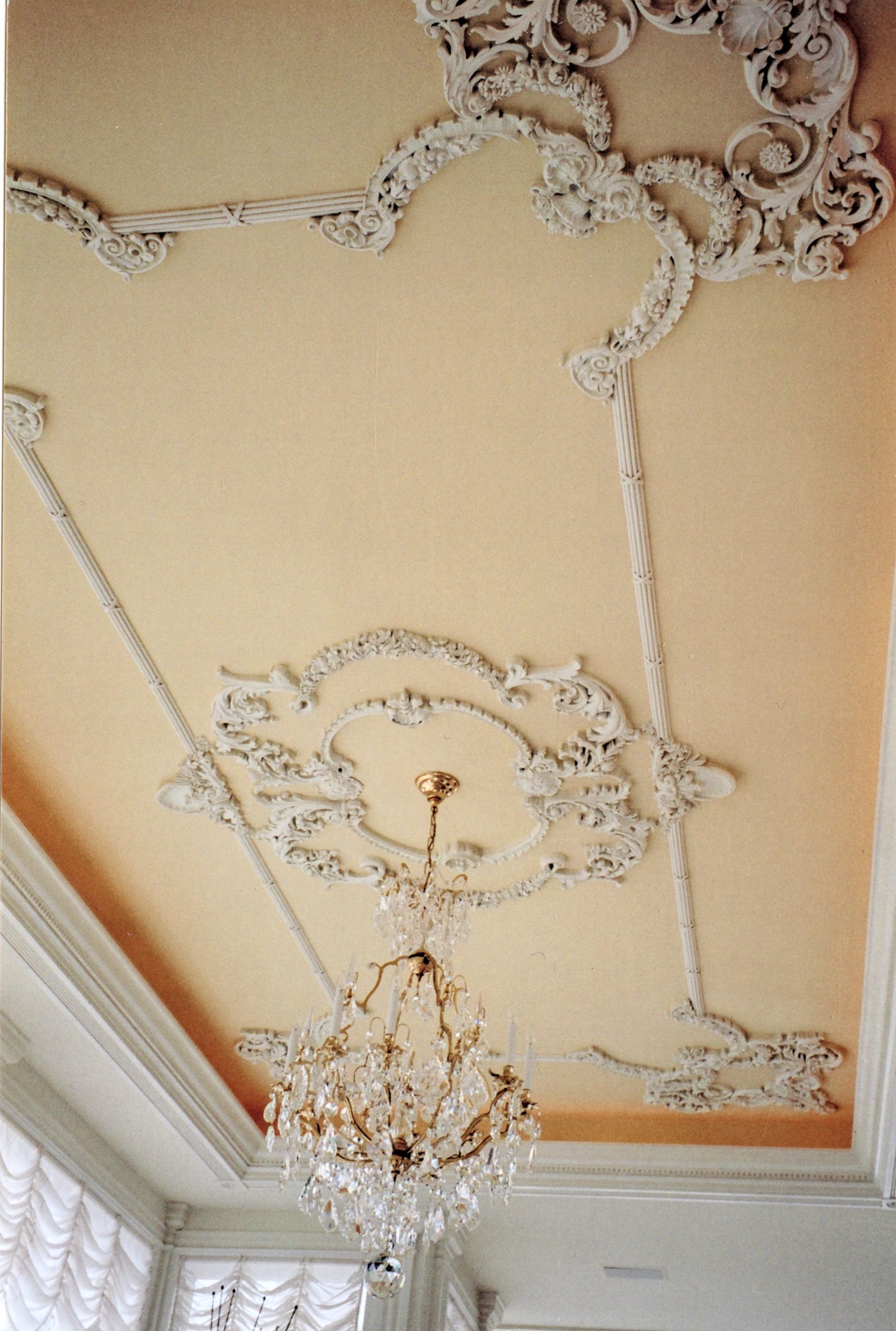 Ceiling rose restoration