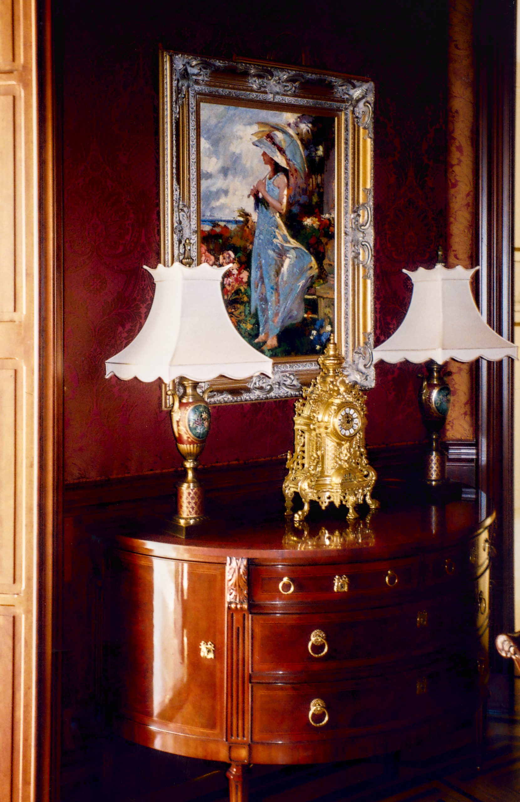 Interior restoration detail