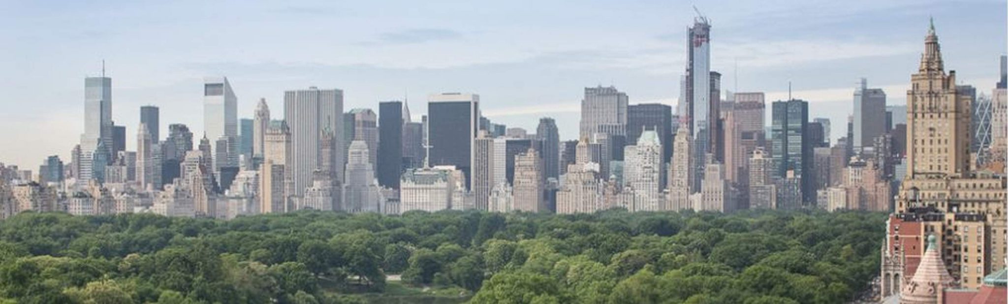 West side Central Park Land Mark building Strawberry Fields area building restoration