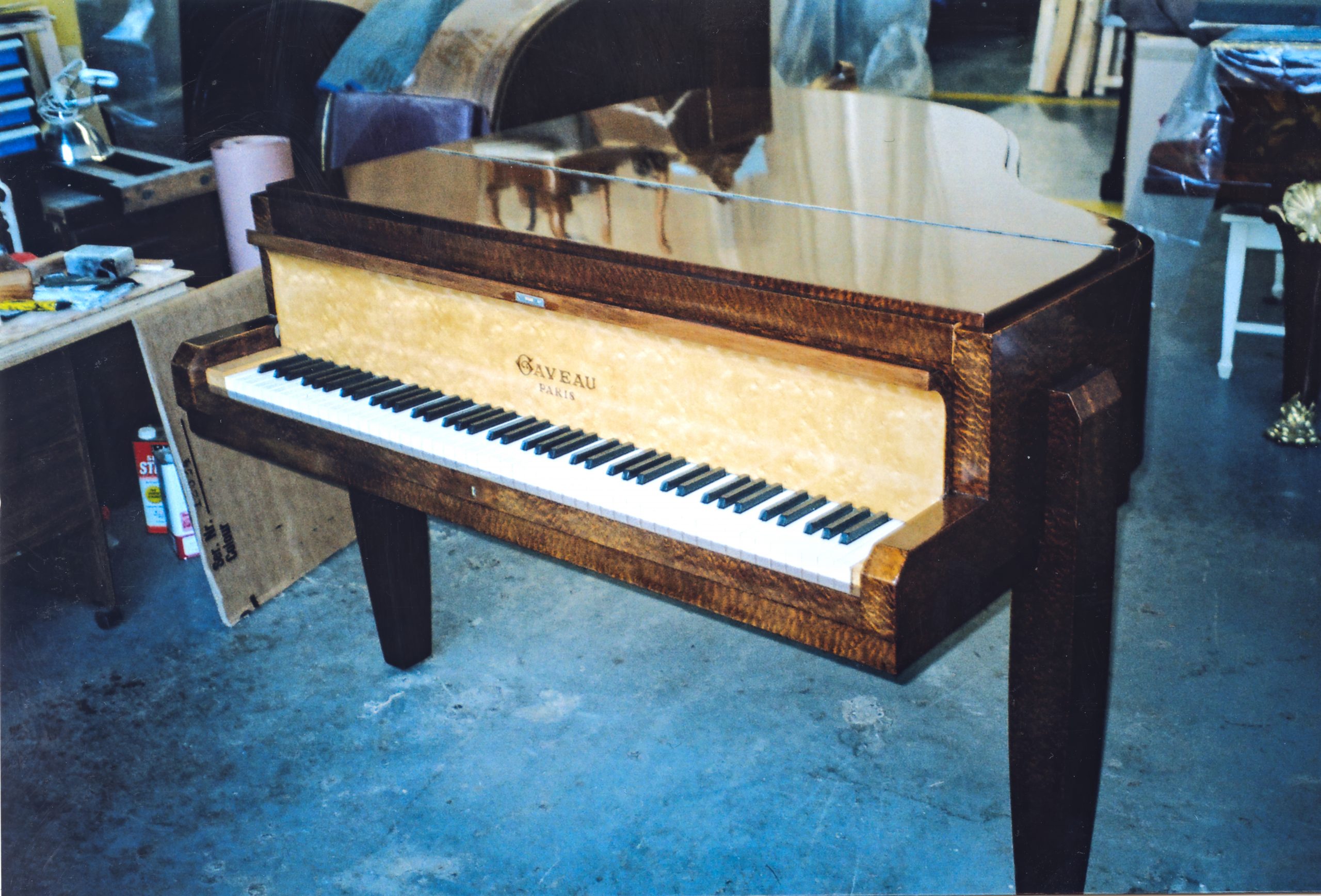 Instrument restoration detail