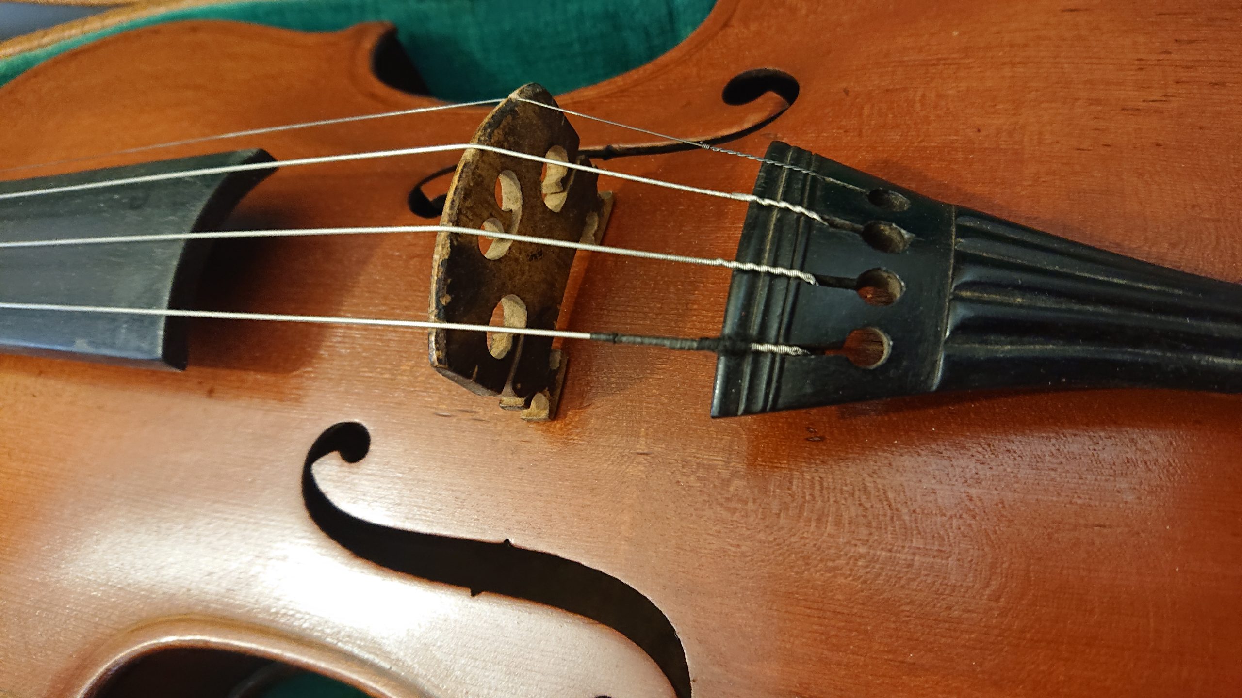 Restored instrument detail